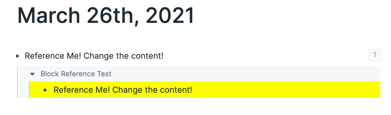 Inline Block Reference